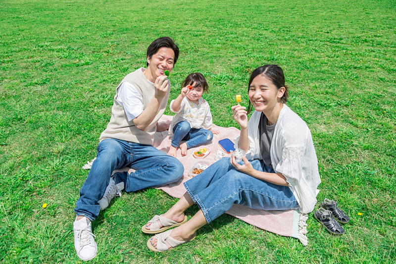 休日の遊び場が豊富